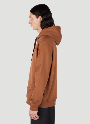 Burberry 하거스톤 크레스트 후드 스웨트셔츠 브라운 bur0151008