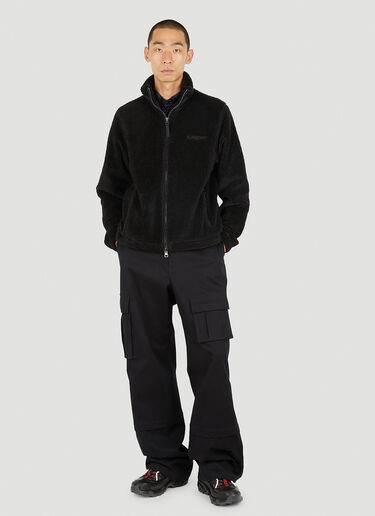 ダルウィッチクレスト フリースジャケット ブラック Burberry ダルウィッチクレスト フリースジャケット ブラック ブラック bur0151013