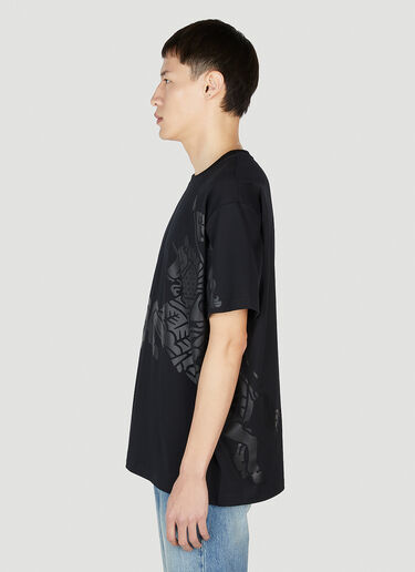 Graphic Print T-Shirt Burberry Graphic Print T-Shirt Black bur0151015