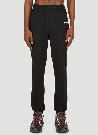 Logo Print Track Pants Burberry Logo Print Track Pants Black bur0151040