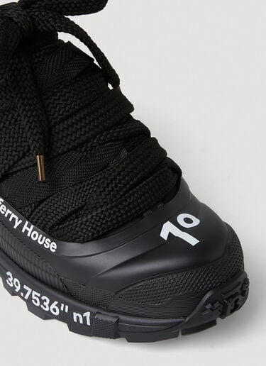 Burberry Coordinates Print Arthur Sneakers Black bur0151057