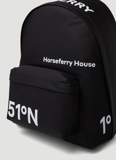 Coordinates Backpack Burberry Coordinates Backpack Black bur0151081