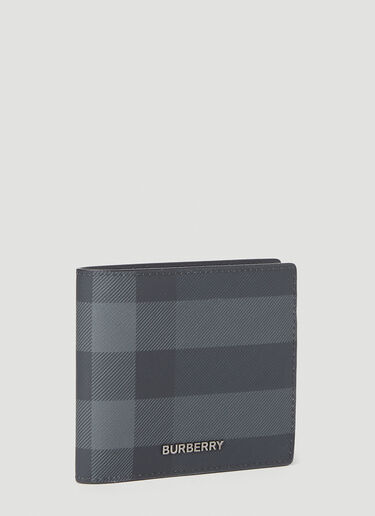 Burberry 체크 반지갑 그레이 bur0152005