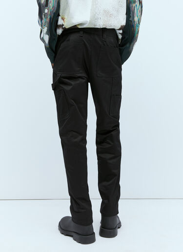 コットンカーゴパンツ Burberry コットンカーゴパンツ ブラック bur0153011