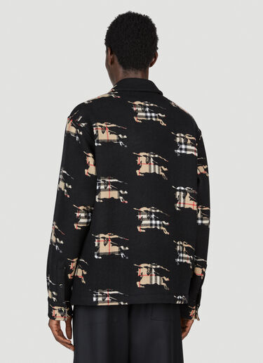 Burberry 格纹 EKD 拉链外套式衬衫 米色 bur0153012