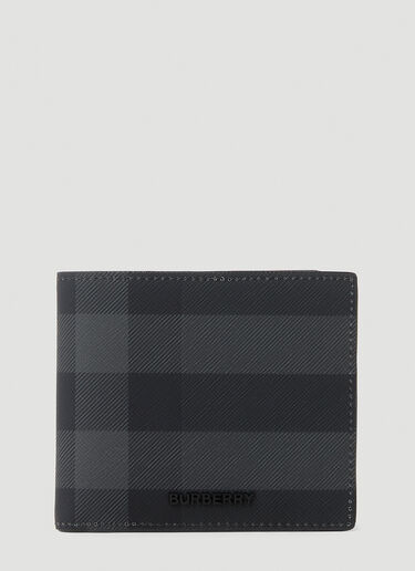格纹钱包 Burberry 格纹钱包 黑色 bur0153044