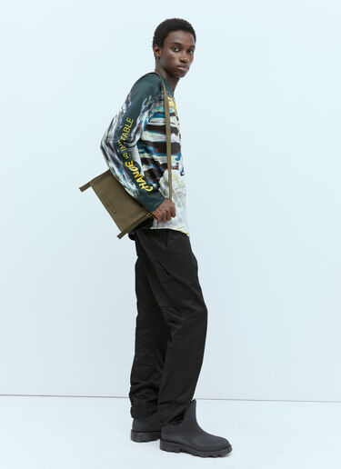 Burberry 트렌치 크로스바디 백 올리브 bur0154034