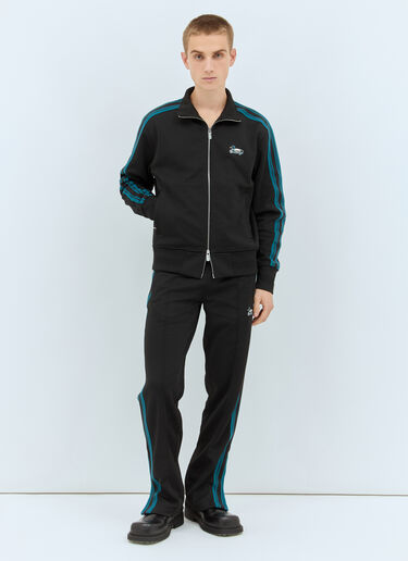 Burberry Striped Jersey Track Pants Black bur0157011