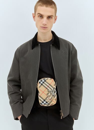 Burberry 格纹手机包 米色 bur0158011