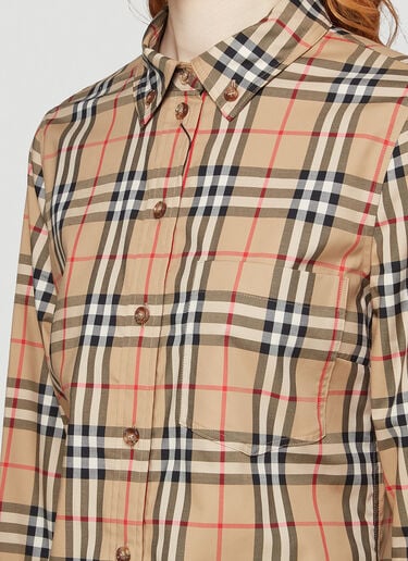 빈티지 체크 셔츠 Burberry 빈티지 체크 셔츠 베이지 bur0243024