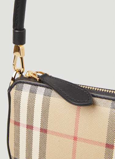 Burberry Olympia Vintage Check Small Shoulder Bag Beige bur0249106