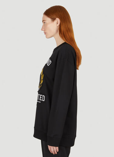 College Graphic Sweatshirt Burberry College Graphic Sweatshirt Black bur0251022