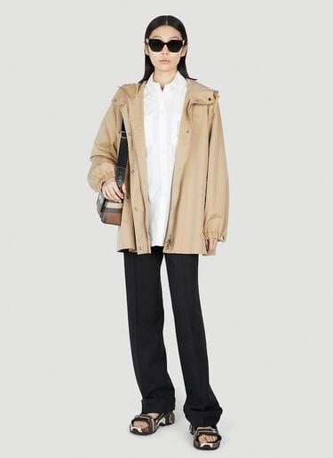 램버튼 후드 재킷 Burberry 램버튼 후드 재킷 베이지 bur0251028
