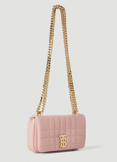 Lola Quilted Mini Shoulder Bag Burberry Lola Quilted Mini Shoulder Bag Pink bur0251047
