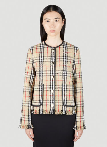 빈티지 체크 재킷 Burberry 빈티지 체크 재킷 베이지 bur0251124