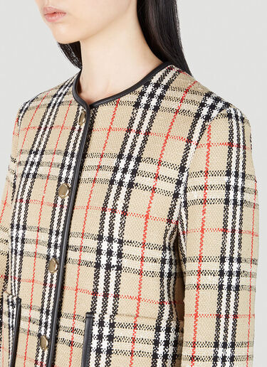 빈티지 체크 재킷 Burberry 빈티지 체크 재킷 베이지 bur0251124