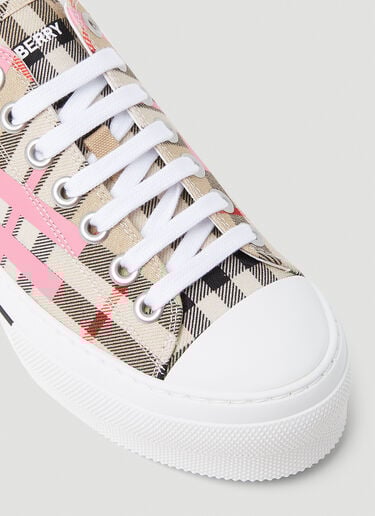 Jack Low Top Sneakers Burberry Jack Low Top Sneakers Pink bur0253038