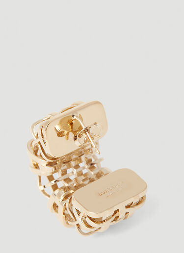 Open Cage Earrings Burberry Open Cage Earrings Gold bur0253081