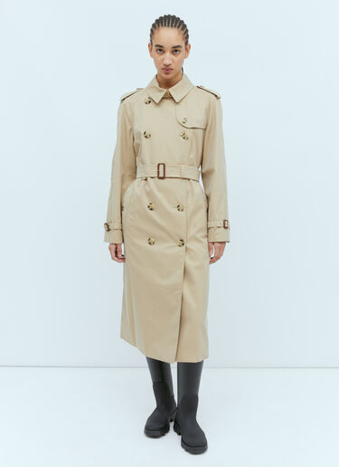 더블 브레스티드 트렌치 코트 Burberry 더블 브레스티드 트렌치 코트 베이지 bur0253110