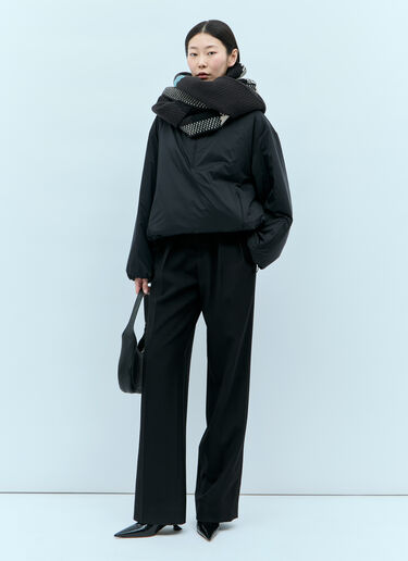 格纹羊毛围巾 Burberry 格纹羊毛围巾 棕色 bur0255001