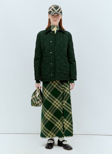 Mini Peg Duffle Handbag Burberry Mini Peg Duffle Handbag Green bur0255097