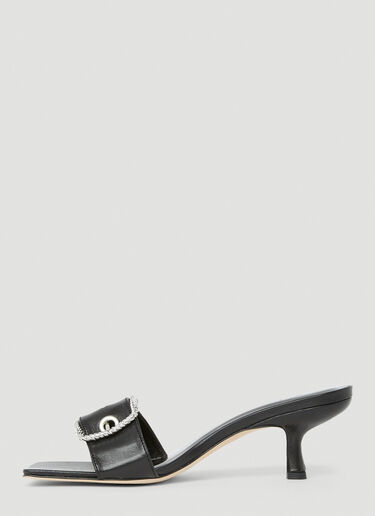 Davina Buckle Mules BY FAR Davina Buckle Mules Black byf0249025