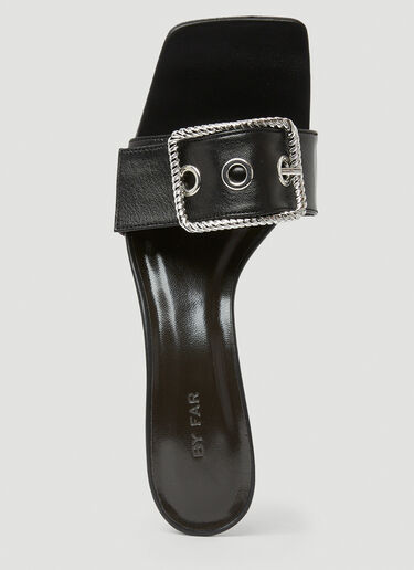 Davina Buckle Mules BY FAR Davina Buckle Mules Black byf0249025