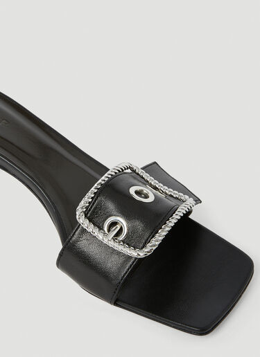 Davina Buckle Mules BY FAR Davina Buckle Mules Black byf0249025