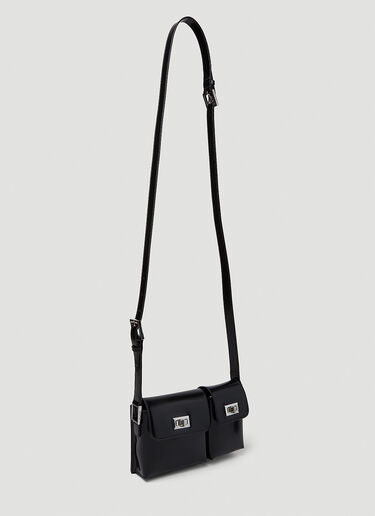 BY FAR Baby Billy Shoulder Bag Black byf0251023
