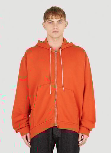 Camiel Fortgens Zip Hooded Sweatshirt Orange caf0150002