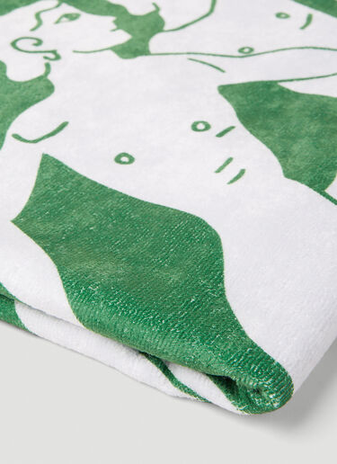Running From Love Towel Carne Bollente Running From Love Towel Green cbn0352011