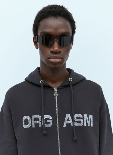Diamonds Cum Hooded Sweatshirt Carne Bollente Diamonds Cum Hooded Sweatshirt Black cbn0354002