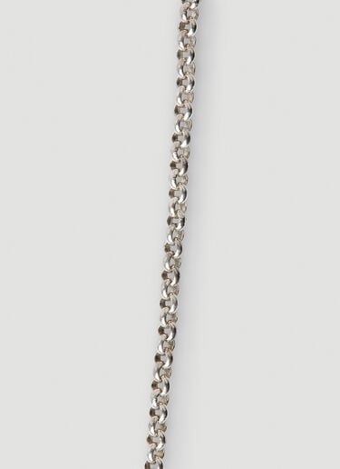 Charlotte Chesnais Halo Necklace Silver ccn0250007