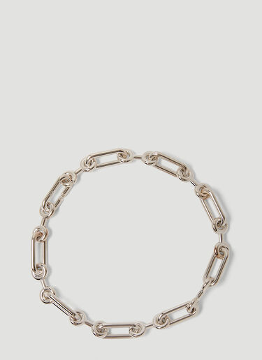 Original Binary Chain Necklace Charlotte CHESNAIS Original Binary Chain Necklace Silver ccn0350006