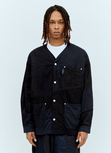 Comme des Garçons Homme 拼接夹克 藏蓝色 cdh0156010