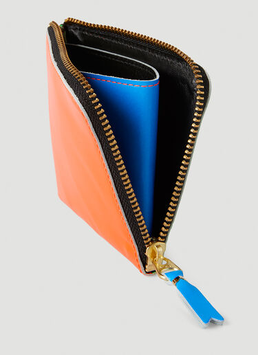 Comme des Garçons Wallet Fluo 拉链钱包 橙色 cdw0346011