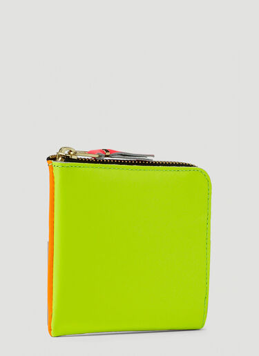 Super Fluorescent Zip Wallet Comme des Garçons Wallet Super Fluorescent Zip Wallet Yellow cdw0347005