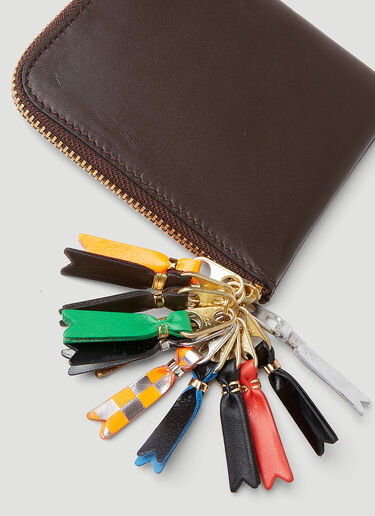 Comme des Garçons Wallet 拉链头钱包 棕色 cdw0351024