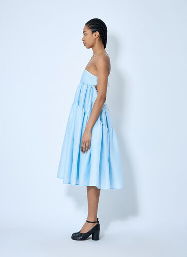 Layered Midi Dress Cecilie Bahnsen Layered Midi Dress Light Blue cec0260002