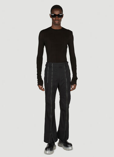 Split-S Zip Pants 032C Split-S Zip Pants Black cee0152005