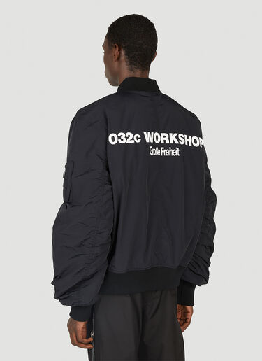 The Grosse Bomber Jacket 032C The Grosse Bomber Jacket Black cee0152017