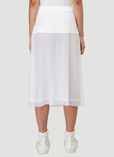 Pleated Wrap Skirt 032C Pleated Wrap Skirt White cee0238004