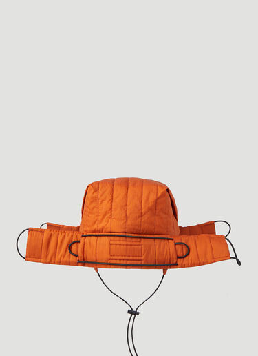 Quilted Box Hat Craig Green Quilted Box Hat Orange cgr0146025