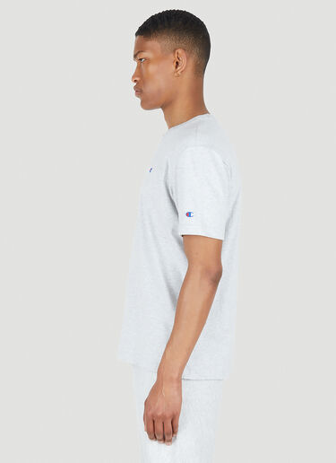 Athletic Jersey Combed T-Shirt Champion Athletic Jersey Combed T-Shirt Grey cha0148011