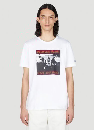 Check Your Head T-Shirt Champion x Beastie Boys Check Your Head T-Shirt White cha0152005