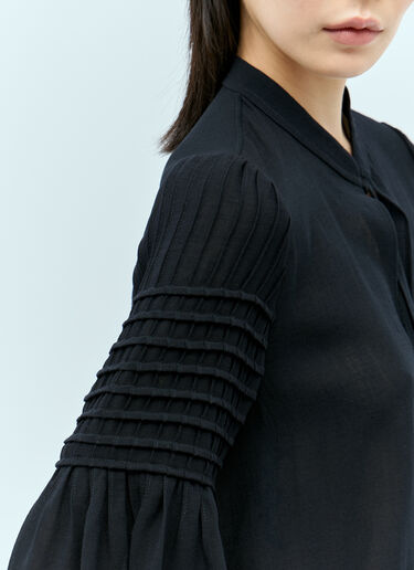 Tie-Detail Tunic Shirt Chloé Tie-Detail Tunic Shirt Navy chl0255011