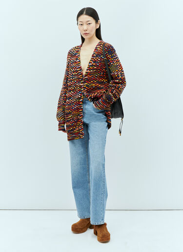 Chunky Knit Cardigan Chloé Chunky Knit Cardigan Multicolour chl0255015