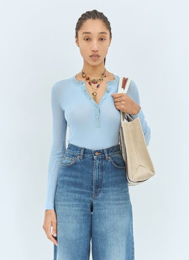 Chloé Medium Woody Tote Bag Beige chl0255056