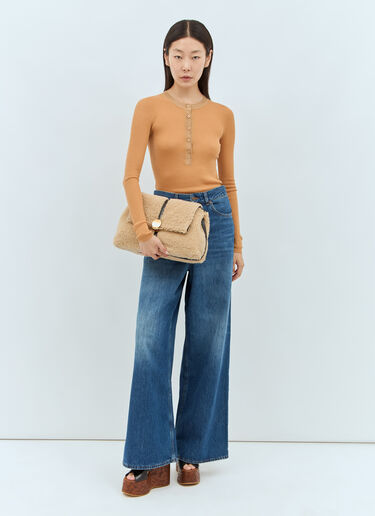 Penelope 中号单肩包 Chloé Penelope 中号单肩包 米色 chl0257018