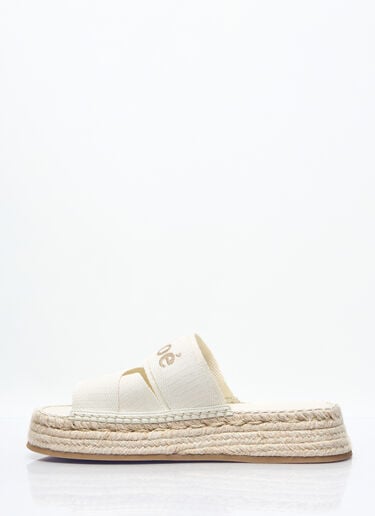 Chloé Mila Slides White chl0257034